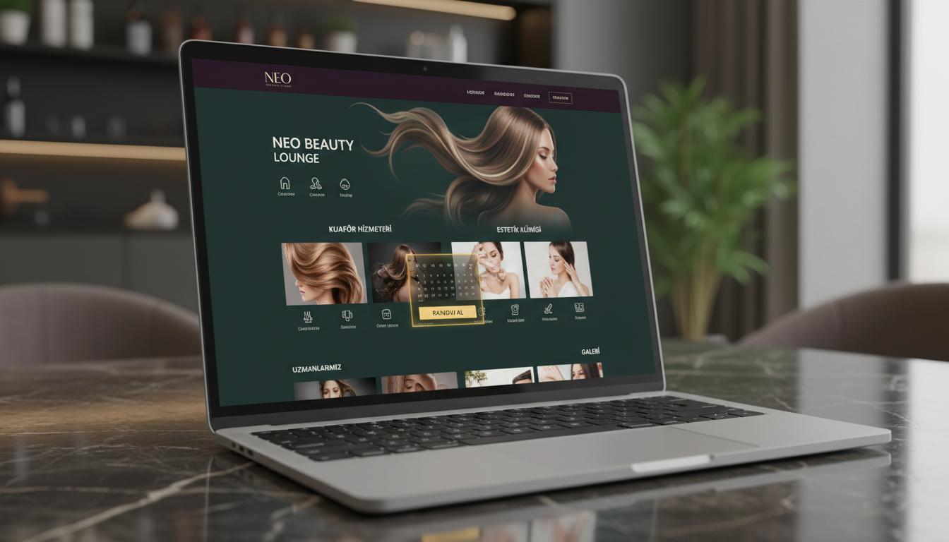 Güzellik Merkezi Web Sitesi