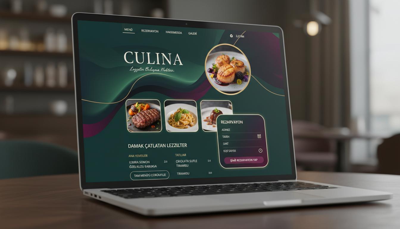 Cafe / Restaurant Web Sitesi